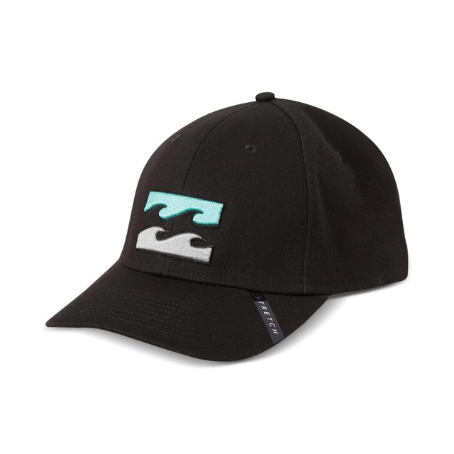 Gorra de beisbol Billabong All Day para hombre negro pequeño