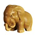 thumbnail image 4 of Almencla Wooden Animals Statue Hand Carved Crafts Lucky Decoration Creative Animals Sculpture Handcrafts for Office Cabinet Decoration A, 4 of 8