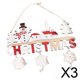 thumbnail image 1 of Colgantes para árbol de Navidad,Colgante colgante de Navidad de madera,adorno para letrero,Placa de madera,letrero para fiesta,invierno,ventana de Año Nuevo,Foto de pared, 1 of 10