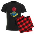 thumbnail image 6 of CafePress - Gamer Joystick Men's Dark Pajamas - Men's Dark Loose Fit Cotton Pajama Set, 6 of 7