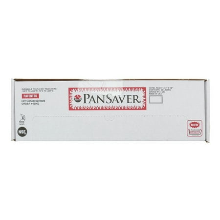 

PanSaver Monolyn Full Size Steam Table Pan Liner Clear Plastic - 6 D 50 Per Case
