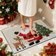 thumbnail image 4 of Felpudo Navideño de Punto para Baño | Felpudo Absorbente Multicolor con Base Antideslizante | Alfombra de Poliéster de Terciopelo Cristal Suave | Decoración Navideña para La Entrada Del Baño y El Sue, 4 of 6
