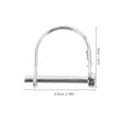 thumbnail image 5 of ITSELFER 4pcs Locking Pin Heavy Duty Trailer Coupler Pin Round Wire Locking Clip (M6x50mm), 5 of 6