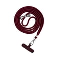 thumbnail image 5 of Phone Lanyard Phone Safety Strap Universal Detachable Nylon Phone Neck Strap Safety Tether Tab System for Running Cycling Burgundy, 5 of 8