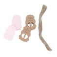 thumbnail image 4 of OUNONA  50 Pcs Baby Shower Thank You Tags Decorations Guests Newborn Boy Pink, 4 of 8