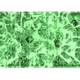 thumbnail image 1 of Ahgly Company Indoor Rectangle Abstract Emerald Green Modern Area Rugs, 8' x 12', 1 of 4
