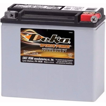 Deka Power Sports ETX20L Battery