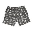thumbnail image 2 of Mens Hawaiian Tropical Beach Style Athletic Floral Boardshorts With Drawstring And Zipper Pockets, 2 of 6