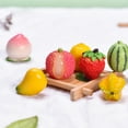 thumbnail image 4 of Simulation Fruit Mini Watermelon Strawberry Mango Landscape Ornaments Desk Decor, 4 of 8