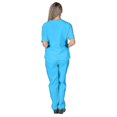 thumbnail image 2 of Unisex Doctor Top Pants Scrub Set Nurse Dentist Suit For Medical Use, 2 of 4