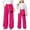 b-Hot Pink1221416, variant on Hifoo Child Girls Bow Tie Wide Leg Joggers Lightweight Straight Leg Athletic Pants With Pockets For Casual Comfort Lovely Trousers Kids Slacks
