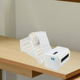 thumbnail image 4 of Convenient Label Holder Desktop Label Roll Holder Plastic Shipping Label Stand Printer Supply, 4 of 9
