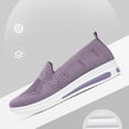 thumbnail image 5 of longantii Orthopedic Dress Shoes for Women Arch Support Non Slip Slip on Running Shoes Wide Mesh Stretch House Shoes Comfortable 2026 Orthopedic Shoes Purple, 5 of 9