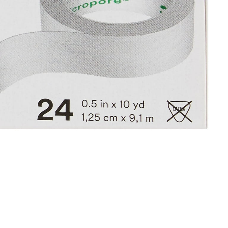 Amazon.com: 3M™ Micropore™ Surgical Tape 1530-3, 3 inch x 10