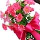 thumbnail image 5 of Flores artificiales, flores falsas, flores artificiales, juego de regalo para mujer, puerta de entrada, flores aromáticas, hojas y plantas de dinero, guirnaldas de flores para exterior, decoración de, 5 of 6