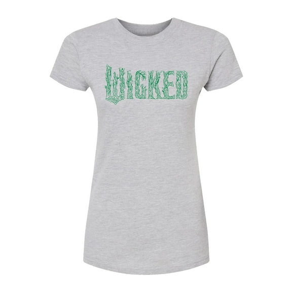 Wicked: Part 2 -  Twisted Tree Branch Logo - Juniors Fitted Short Sleeve Graphic T-Shirt