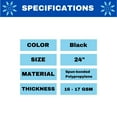 thumbnail image 2 of MMBM 2000 Pcs - 24" Black Disposable Nylon Honeycomb Hair Nets, 16-17gsm, 2 of 4