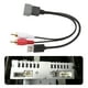 thumbnail image 5 of Cable Adaptador USB RCA Cable Adaptador De Audio De Transferencia De Datos De Alta Velocidad Calidad De Sonido 23 Cm / 9.06in Reemplazo Para Cube Juke Versa Para Radio De ANGGREK Otros Vehículos, 5 of 8