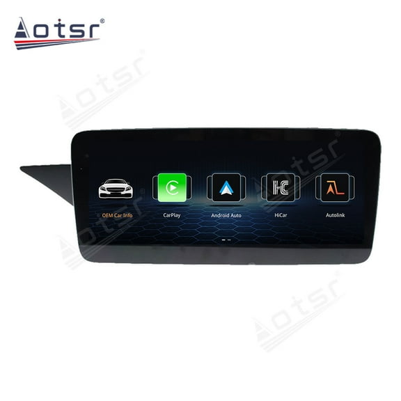 Aotsr Ultra Narrow 10.25 inch 1920 * 720 Car Radio for Benz E Class W212 2010-2015 Linux CarPlay Multimedia Screen Audio Stereo Upgrade Touch Screen Bluetooth Head Unit