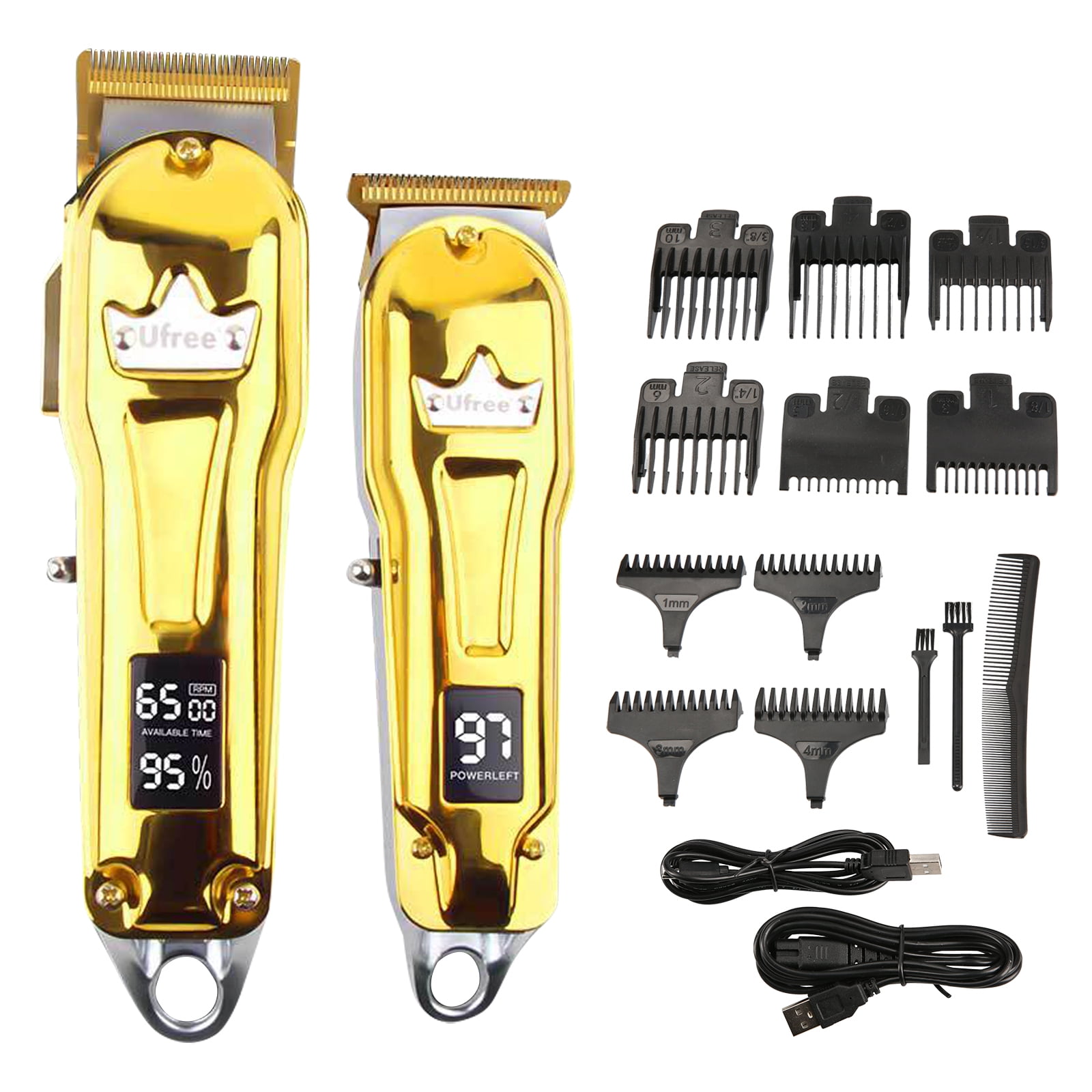Ufree Hair Clippers for Men Cordless Close Cutting Hair Trimmer Kit