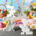 thumbnail image 5 of Silicone Easter Bunny Molds for DIY Resin Art and Spring Holiday Crafts, 5 of 8