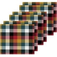 thumbnail image 6 of Coolnut 6 PCS Scottish Plaid Washcloths, 12 X 12 Inches Cotton Wash Cloths, Highly Absorbent and Soft Face Towels for Bathroom,Gym,Hotel and Spa, 6 of 6