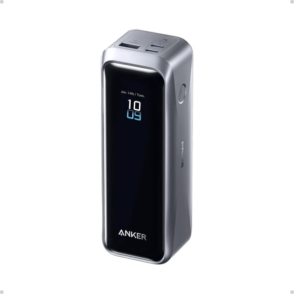 Anker Prime Power Bank, 20,100mAh 3-Port Portable Charger with 220W Max Output, Two-Way Charging, TSA-Approved, App Control, Compatible for MacBook, iPhone 17/16 Series, and More (Base Not Included)