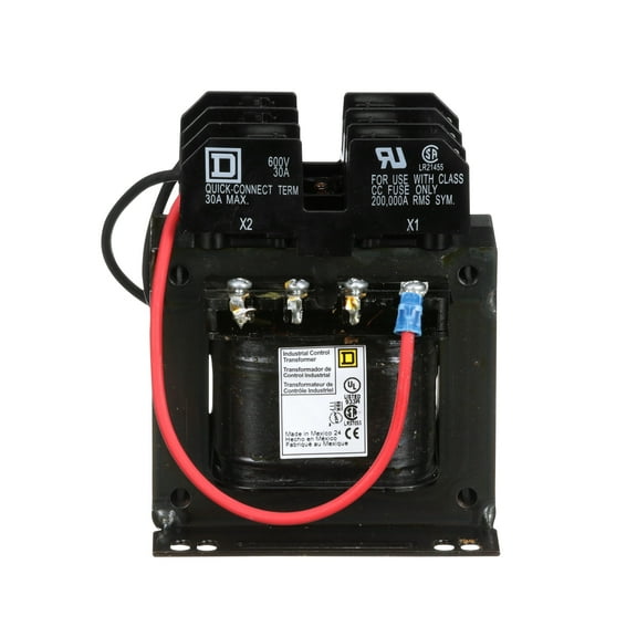Control Transformer, 200 VA, Not Rated, 120V AC, 240/480V AC