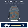thumbnail image 5 of FORMRS Unisex School Backpack 17" Student Travel Bag with Laptop Compartment, Art Goldfish, 5 of 7