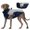 D, variant on Dog Winter Coat Built in Harness Windproof Reflective for All Sizes