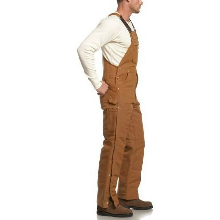 Carhartt Men s Quilt Lined Zip To Thigh Bib Overall