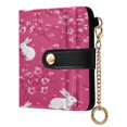 thumbnail image 2 of Small Wallet For Women Bifold Leather Pocket Coin Credit Card Holder With RFID Blocking Cherry Blossom, 2 of 6