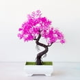 thumbnail image 2 of Artificial Bonsai, Loetky Artificial Bonsai Tree, Japanese Style Desktop Display, Simulated Greenery for Living Room, Zen Garden & Indoor Home Décor, 2 of 9