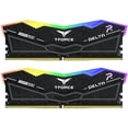 thumbnail image 1 of Memoria RAM DDR5 32GB 6400MT/s TEAMGROUP T-FORCE DELTA RGB 2x16GB Negro negro Team Group FF3D532G6400HC40BDC01, 1 of 5
