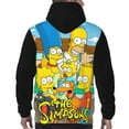 thumbnail image 6 of Unisex Men's and Women's Simpsons Hoodies 3D Fashion Digital Print Cartoon Pullover Hooded Sweatshirts with Pockets, 6 of 8