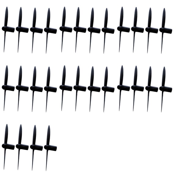 HobbyFlip All Black Nano Quadcopter Propeller blade Set 30mm Compatible with Hubsan Nano Q4 H111 7 Pack