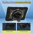 thumbnail image 2 of XYX 3in1 Rotating Stand Case for Honor Pad 9/Honor Tablet 9 HEY2-W09 12.1 inch with Hand/Shoulder Strap, Shockproof Rugged, Black, 2 of 7