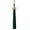 Dark Green, variant on Class Act Graduation Graduation Tassel - 2025 - Gold Charm - 1 Color, Black