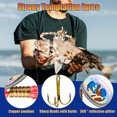 thumbnail image 3 of 24-Piece Christmas Fishing Lure Blind Box - Feather Spinner Baits Gift Set for Fishing Enthusiasts, 3 of 5