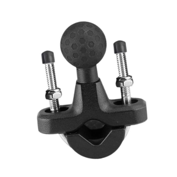 Base fija con perno en U genérico para soporte de teléfono, accesorio para múltiples dispositivos, reemplaza el manillar de la motocicleta, cabezal es