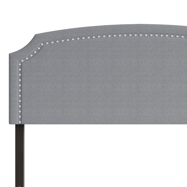 Home Design Cora Twin Headboard with Nailhead Trim photo 3