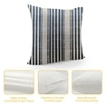 thumbnail image 4 of GOSMITH Boho Outdoor Throw Pillow Covers, Decorative Striped Pillow Covers with Tassels for Couch Bed Sofa, Navy Blue and Cream White, 4 of 5
