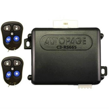 AUTOPAGE REMOTE STARTER 3 CH ALARM - C3RS665