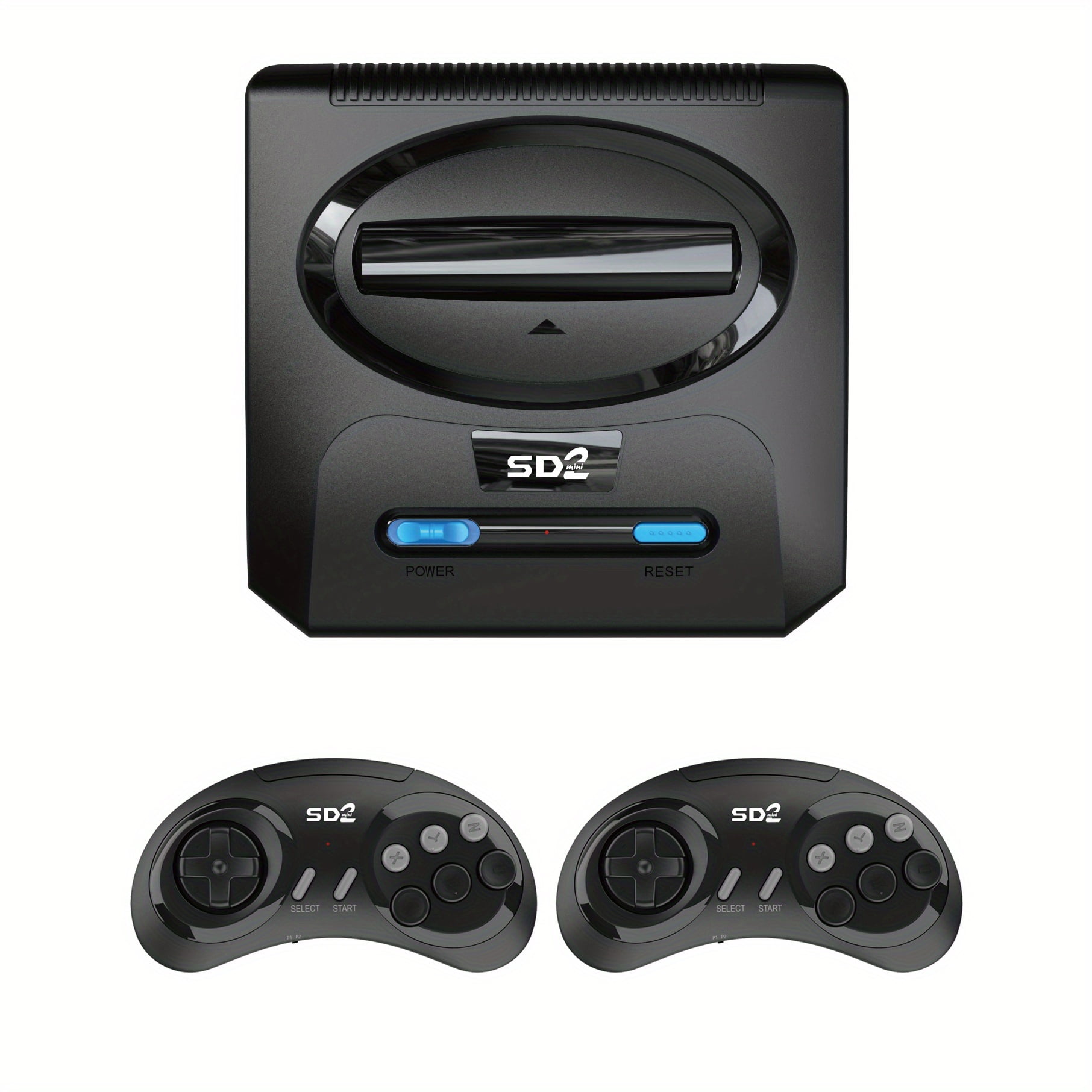 Unbrand 2.4g Wireless Md2 16 Bit 4k HDMI Output Tv Video Plug N Play Tf Card Handheld Game Consoles Electronics Mini Game Station Kids Toys Support Mu