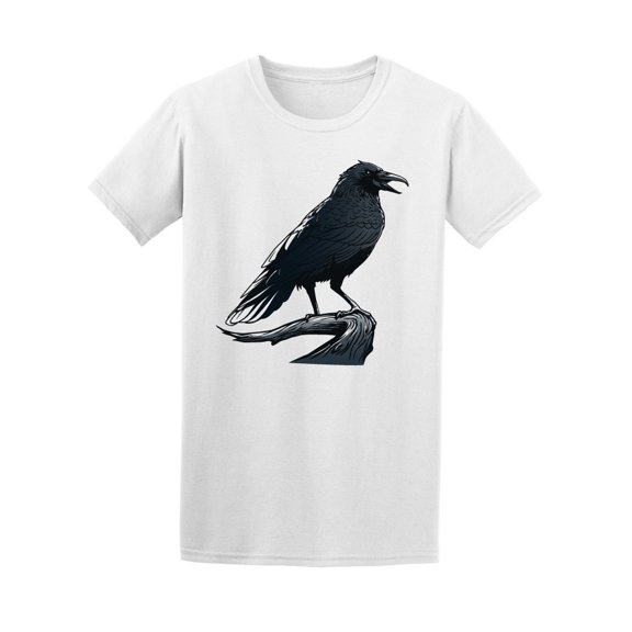 Dark Raven Sketch Tee Men's -Image by Shutterstock