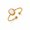 #1, variant on Open Ring for Women, Stainless Steel Adjustable Ring with Electroplated Finish, Minimalist Oval Stone Statement Ring for Everyday Wear, Fashion Jewelry Gift for Women