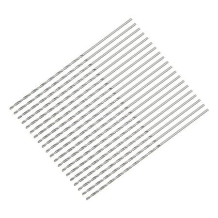 

Uxcell 20Pack 1mm Mini Micro Twist Drill Bits High-Speed Steel Extra Long Drill Bit 60mm