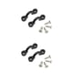 thumbnail image 4 of Eigraketly Keep Diving KK-A06 Deck Loops Barco de pesca portátil Kayak Pad Eye Kit Juego de canotaje Herramienta de repuesto Utensilios 2 juegos Type2 NO2, 4 of 6