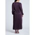 thumbnail image 2 of ELOQUII Women's Plus Size Plisse Open Sleeve Dress, 2 of 2