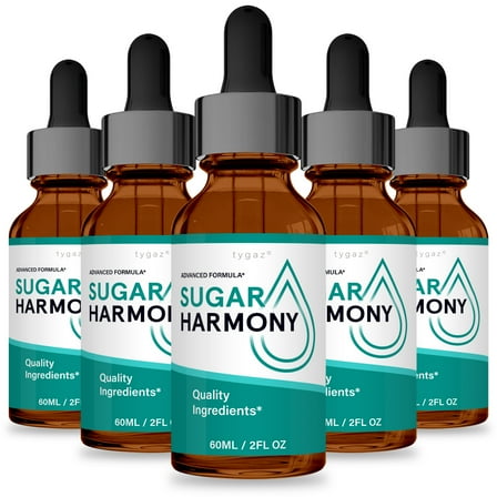 (5 pack) SugarHarmony - Sugar Harmony Liquid Supplement
